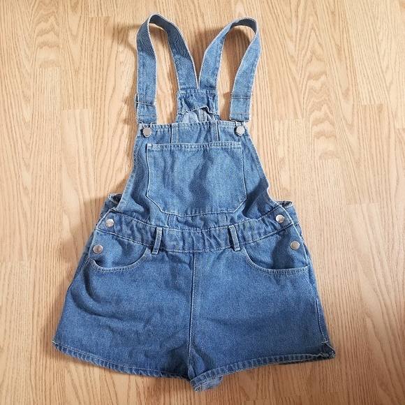 Zara Trafaluc Denim Overalls - Picture 1 of 2